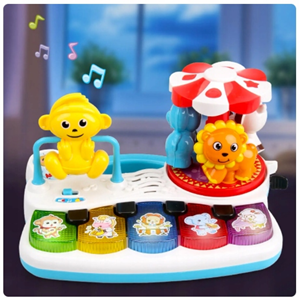 اسباب بازی نوزادی ارگ آموزشی با حیوانات Educational Piano with Animals _اسباب بازی نوزادی